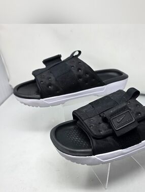 Nike Asuna 3 Men's Sandals Size 9 Slide Black Slippers FB2184-001